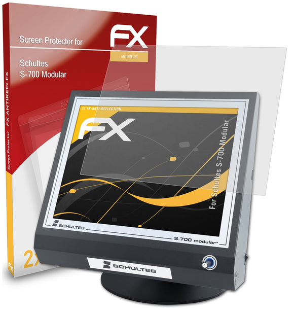 atFoliX FX-Antireflex Displayschutzfolie für Schultes S-700 Modular