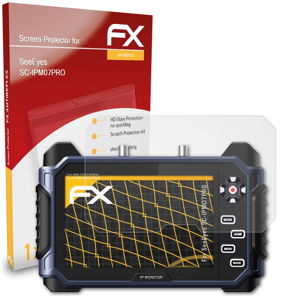 atFoliX FX-Antireflex Displayschutzfolie für SeeEyes SC-IPM07PRO