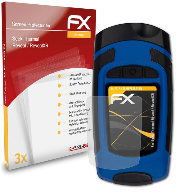 atFoliX FX-Antireflex Displayschutzfolie für Seek Thermal Reveal / RevealXR