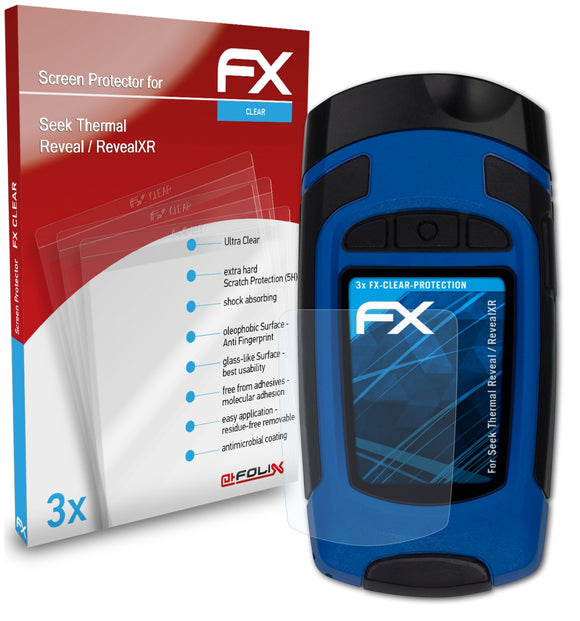 atFoliX FX-Clear Schutzfolie für Seek Thermal Reveal / RevealXR