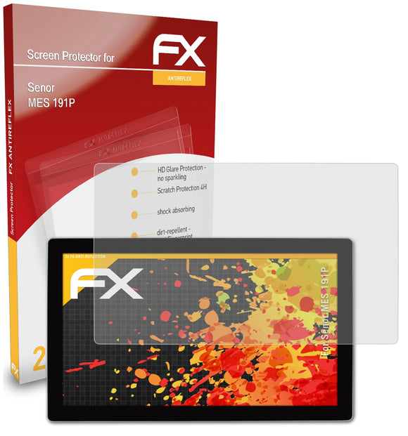 atFoliX FX-Antireflex Displayschutzfolie für Senor MES 191P