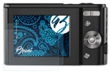 Schutzfolie Bruni kompatibel mit Sevenat Digitalkamera 1080P FHD, glasklare (2X)