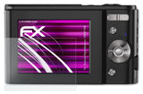 Glasfolie atFoliX kompatibel mit Sevenat Digitalkamera 1080P FHD, 9H Hybrid-Glass FX