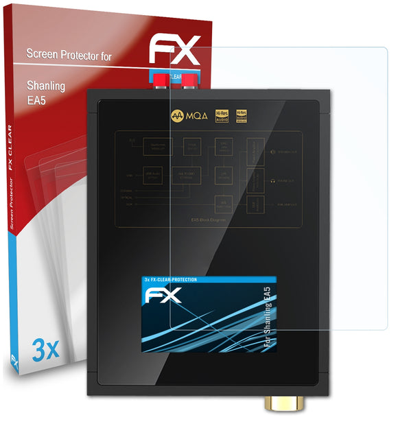 atFoliX FX-Clear Schutzfolie für Shanling EA5