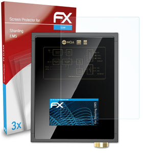 atFoliX FX-Clear Schutzfolie für Shanling EM5