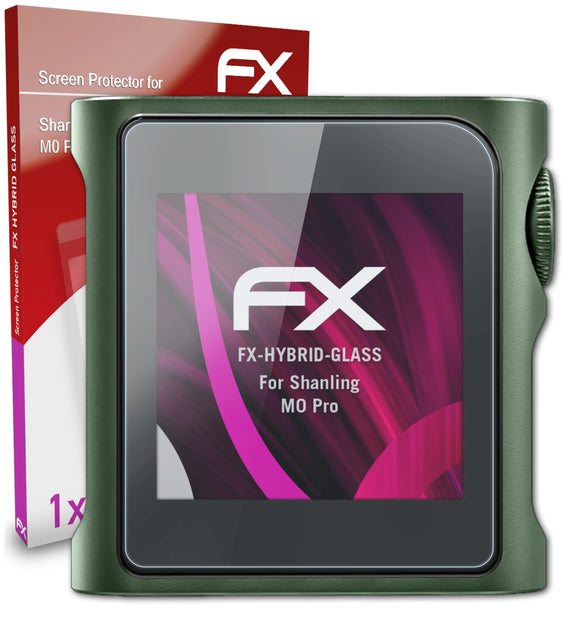 atFoliX FX-Hybrid-Glass Panzerglasfolie für Shanling M0 Pro