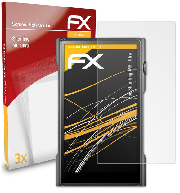 atFoliX FX-Antireflex Displayschutzfolie für Shanling M6 Ultra