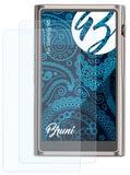 Schutzfolie Bruni kompatibel mit Shanling M7, glasklare (2X)