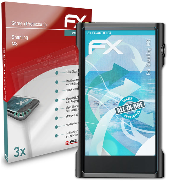 atFoliX FX-ActiFleX Displayschutzfolie für Shanling M8