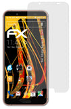 Panzerfolie atFoliX kompatibel mit Sharp Aquos Sense3, entspiegelnde und stoßdämpfende FX (3X)