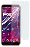 Glasfolie atFoliX kompatibel mit Sharp Aquos Sense3, 9H Hybrid-Glass FX