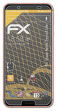 atFoliX Panzerfolie kompatibel mit Sharp Aquos Sense3 Lite, entspiegelnde und stoßdämpfende FX Schutzfolie (3X)