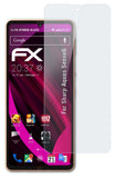 Glasfolie atFoliX kompatibel mit Sharp Aquos Sense6, 9H Hybrid-Glass FX