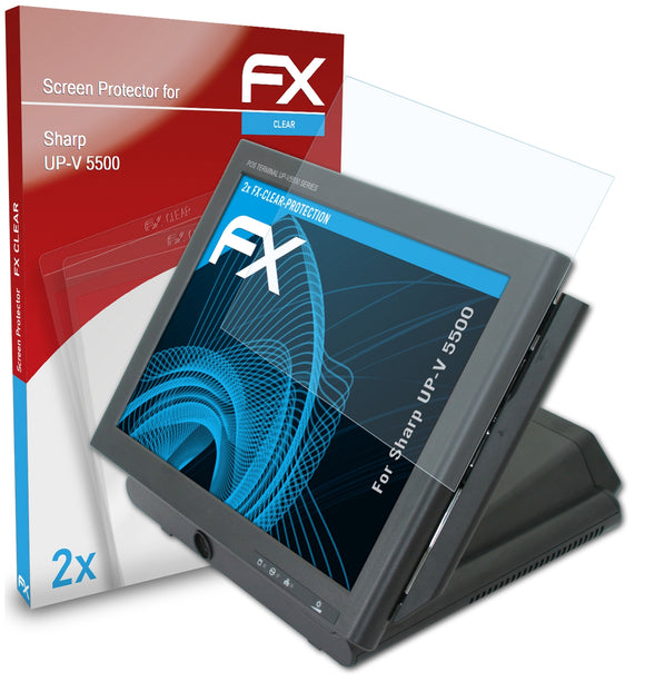 atFoliX FX-Clear Schutzfolie für Sharp UP-V 5500