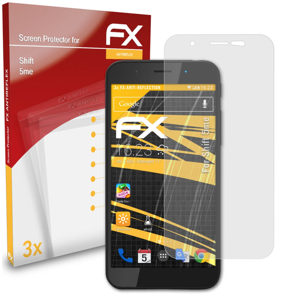 atFoliX FX-Antireflex Displayschutzfolie für Shift 5me