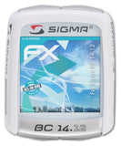 Schutzfolie atFoliX passend für Sigma BC 14.12, ultraklare und flexible FX (3X)