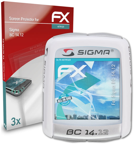 atFoliX FX-ActiFleX Displayschutzfolie für Sigma BC 14.12