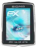 Schutzfolie atFoliX passend für Sigma BC 14.16, ultraklare und flexible FX (3X)