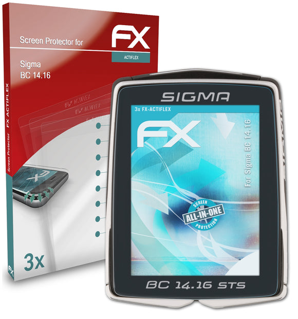atFoliX FX-ActiFleX Displayschutzfolie für Sigma BC 14.16