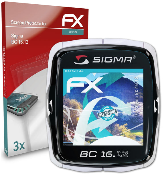 atFoliX FX-ActiFleX Displayschutzfolie für Sigma BC 16.12
