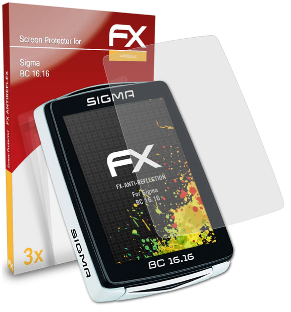 atFoliX FX-Antireflex Displayschutzfolie für Sigma BC 16.16