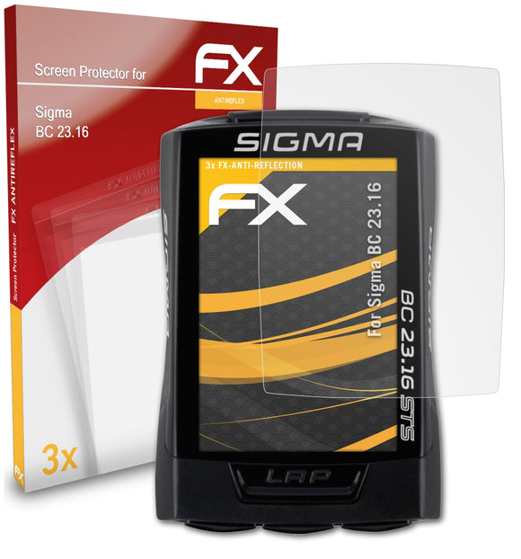 atFoliX FX-Antireflex Displayschutzfolie für Sigma BC 23.16
