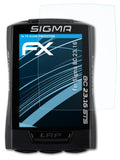 Schutzfolie atFoliX kompatibel mit Sigma BC 23.16, ultraklare FX (3X)