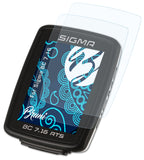 Schutzfolie Bruni kompatibel mit Sigma BC 7.16, glasklare (2X)