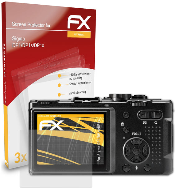 atFoliX FX-Antireflex Displayschutzfolie für Sigma DP1/DP1s/DP1x