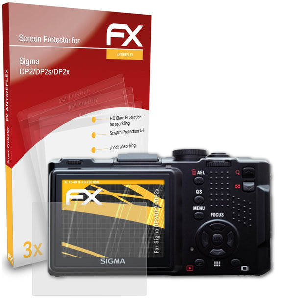 atFoliX FX-Antireflex Displayschutzfolie für Sigma DP2/DP2s/DP2x