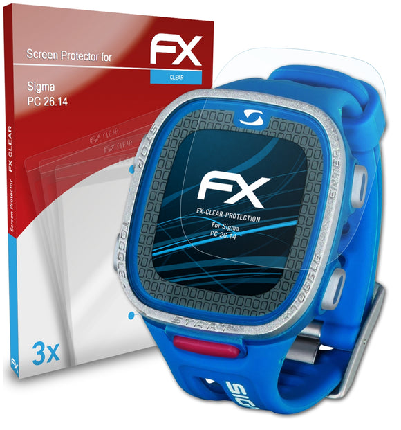 atFoliX FX-Clear Schutzfolie für Sigma PC 26.14