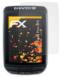 Panzerfolie atFoliX kompatibel mit Sigma Pure GPS, entspiegelnde und stoßdämpfende FX (3X)