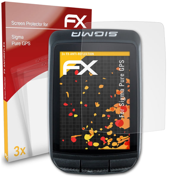 atFoliX FX-Antireflex Displayschutzfolie für Sigma Pure GPS
