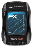 Schutzfolie atFoliX kompatibel mit Sigma Rox 10.0 GPS, ultraklare FX (3X)