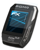 Schutzfolie atFoliX kompatibel mit Sigma Rox 11.0, ultraklare FX (3X)