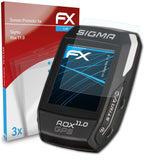 atFoliX FX-Clear Schutzfolie für Sigma Rox 11.0