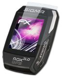 Glasfolie atFoliX kompatibel mit Sigma Rox 11.0, 9H Hybrid-Glass FX