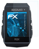 Schutzfolie atFoliX kompatibel mit Sigma Rox 11.1 Evo, ultraklare FX (3X)