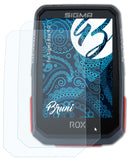 Schutzfolie Bruni kompatibel mit Sigma Rox 4.0, glasklare (2X)