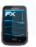 Schutzfolie atFoliX kompatibel mit Sigma Rox 4.0, ultraklare FX (3X)