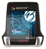 Schutzfolie Bruni kompatibel mit Sigma Rox 5.0, glasklare (2X)