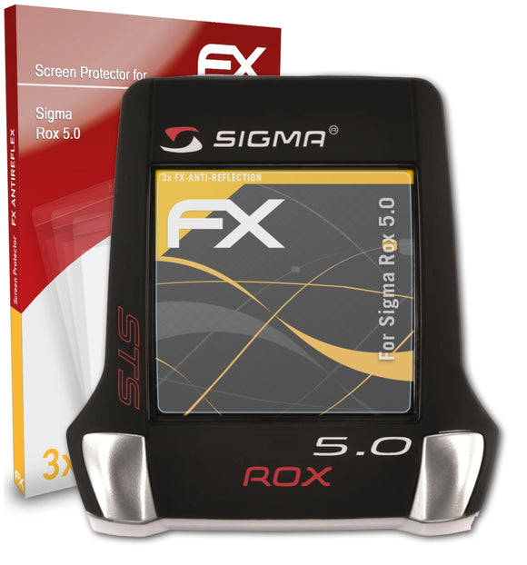 atFoliX FX-Antireflex Displayschutzfolie für Sigma Rox 5.0