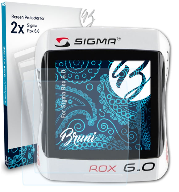 Bruni Basics-Clear Displayschutzfolie für Sigma Rox 6.0