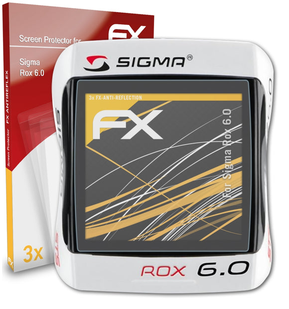 atFoliX FX-Antireflex Displayschutzfolie für Sigma Rox 6.0