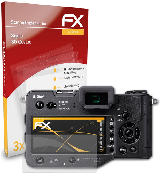 atFoliX FX-Antireflex Displayschutzfolie für Sigma SD Quattro