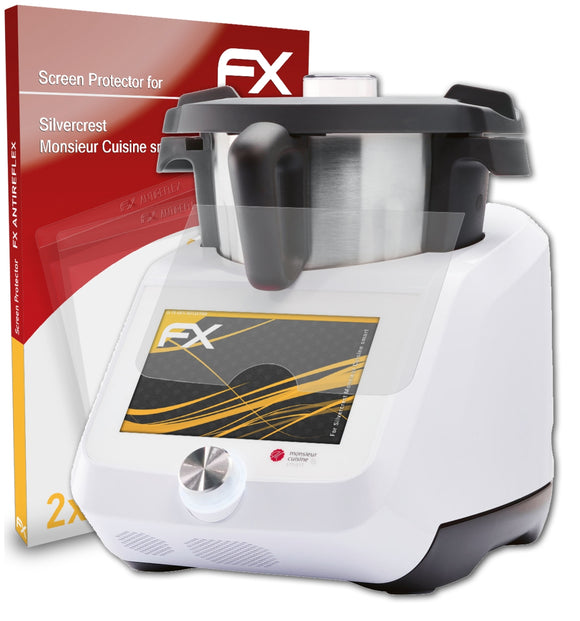 atFoliX FX-Antireflex Displayschutzfolie für Silvercrest Monsieur Cuisine smart