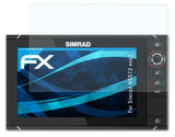 Schutzfolie atFoliX kompatibel mit Simrad NSS12 evo2, ultraklare FX (3X)