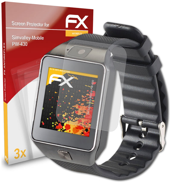 atFoliX FX-Antireflex Displayschutzfolie für Simvalley-Mobile PW-430