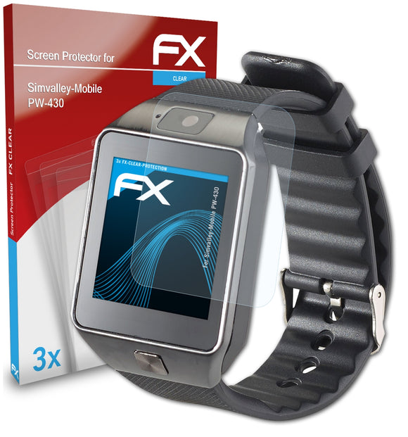 atFoliX FX-Clear Schutzfolie für Simvalley-Mobile PW-430