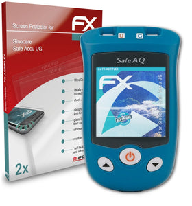 atFoliX FX-ActiFleX Displayschutzfolie für Sinocare Safe Accu UG